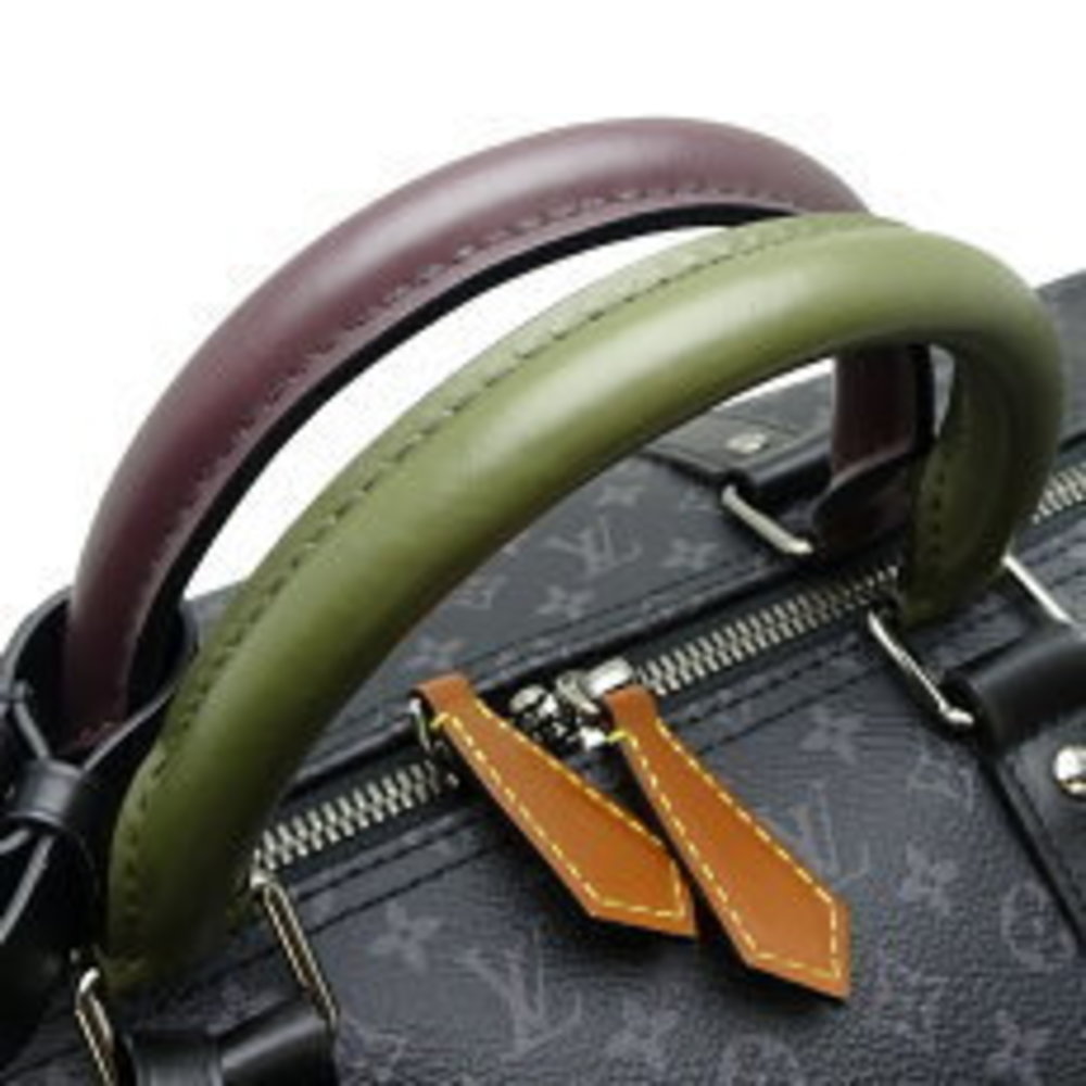 Louis Vuitton Keepall Bag Eclipse Bandouliere Bla… - image 5